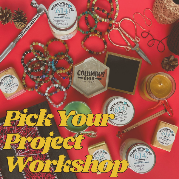 Sunday November 30th @ 11am: "Pick Your Project" Workshop @ Studio 614
