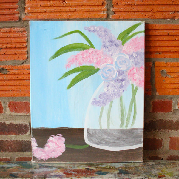Sunday April 26th @ 4:30pm: "Bloom" Canvas Painting @ Studio 614