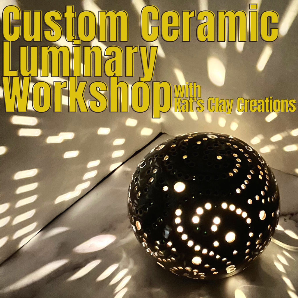 Tuesday November 28th @ 6pm: Guest Artist Ceramic Workshop with Kat's Clay Creations