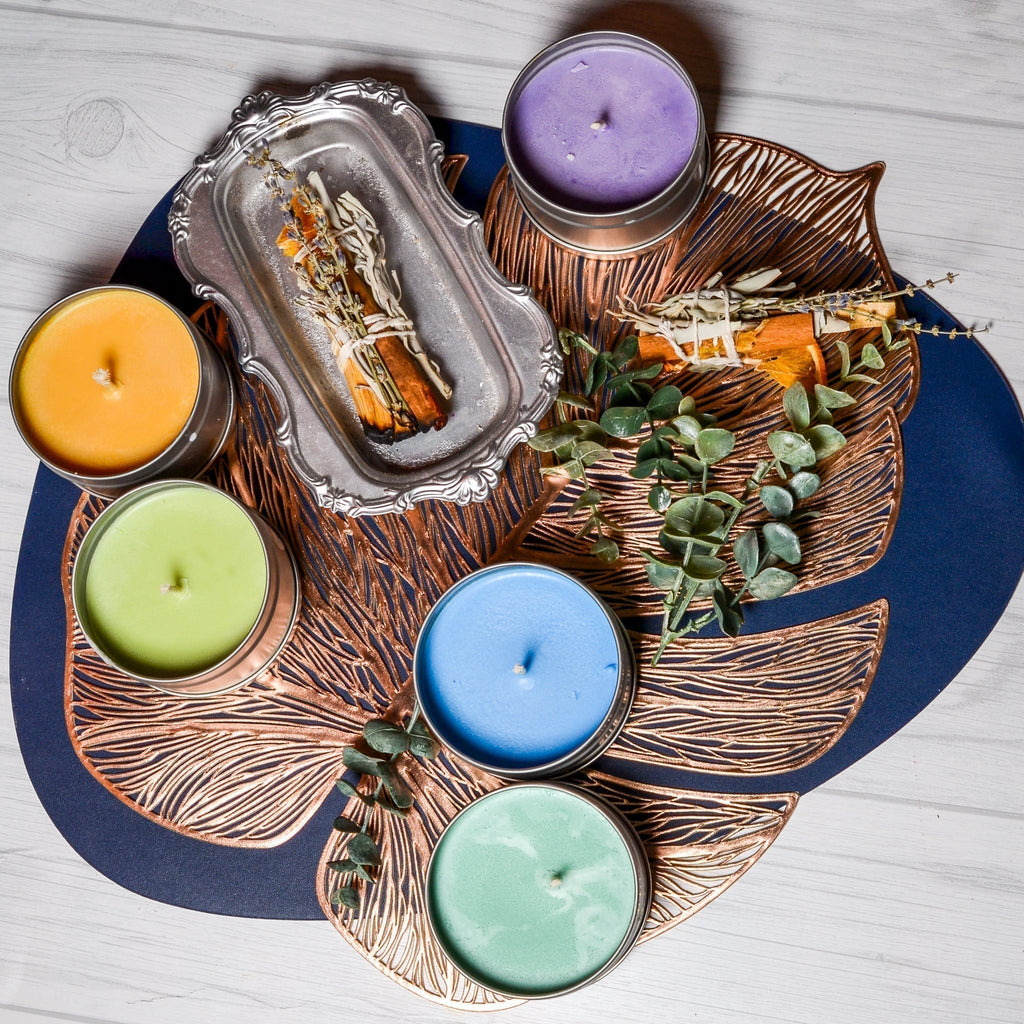 Wednesday October 4th @ 6:30pm: Smudge Sticks & Candle-pouring Workshop @ Studio 614