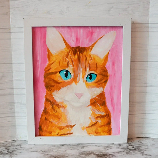 Sunday February 8th @ 1:30pm: "Paint Your Pet" Portrait Painting @ Studio 614