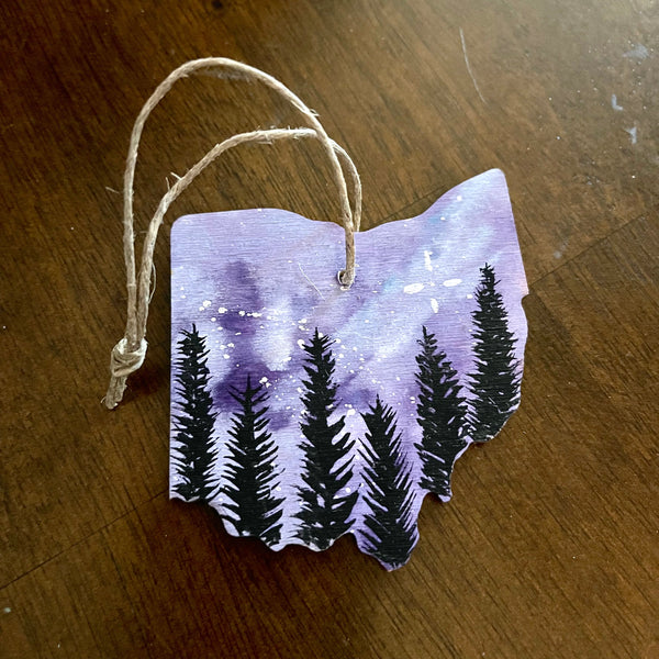 Sunday December 21st @ 11am: Watercolor Ornament Class!