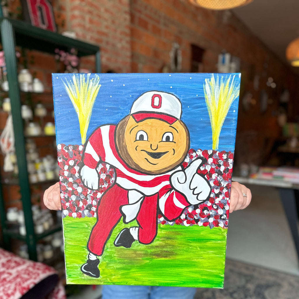 Thursday October 12th @ 7pm: "Brutus" Canvas Painting @ Studio 614