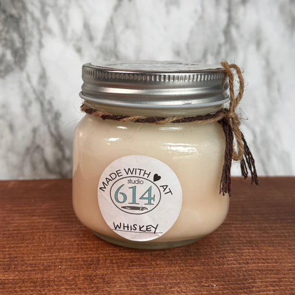 Whiskey 8oz. Soy Candle