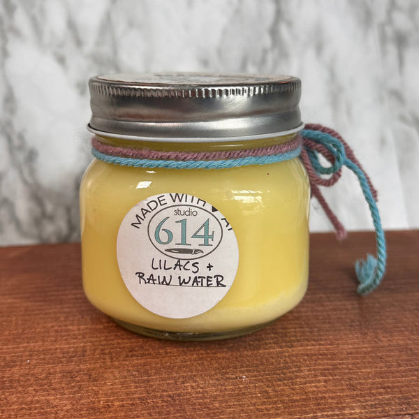 Lilacs+ Rainwater 8oz. Soy Candle