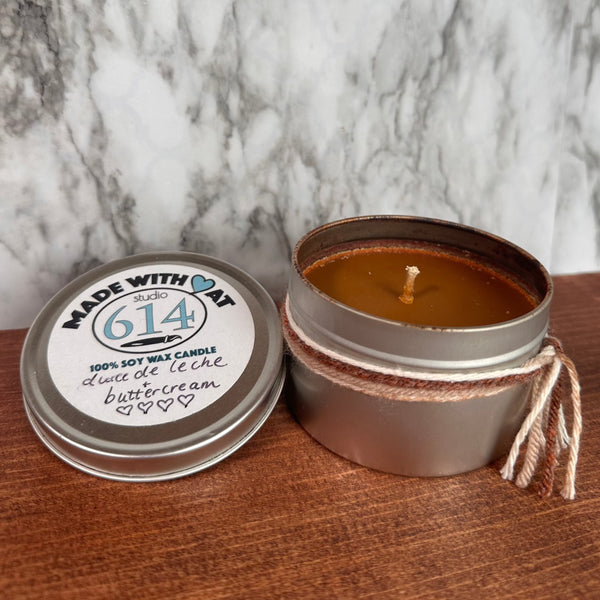 Dulce De Leche + Buttercream 8oz. Soy Candle