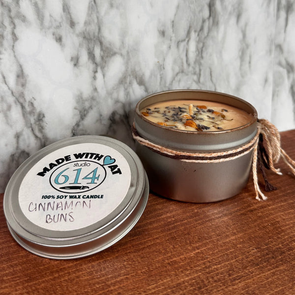 Cinnamon Buns 8oz. Soy Candle