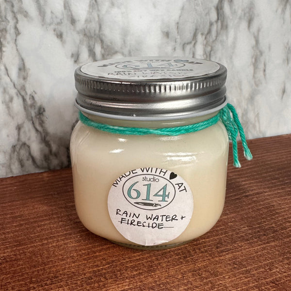 Rainwater+ Fireside 8oz. Soy Candle