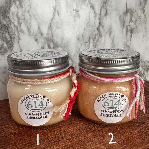Strawberry Shortcake 8oz. Soy Candle