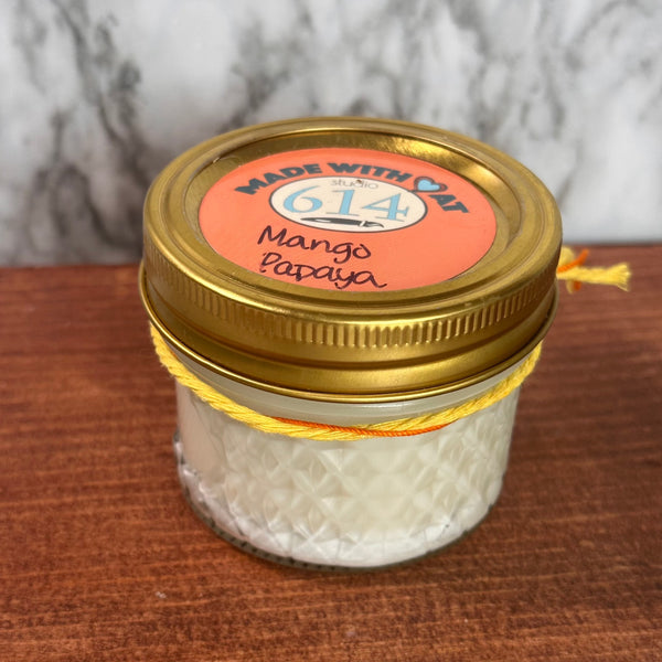 Mango Papaya 4oz. Soy Candle