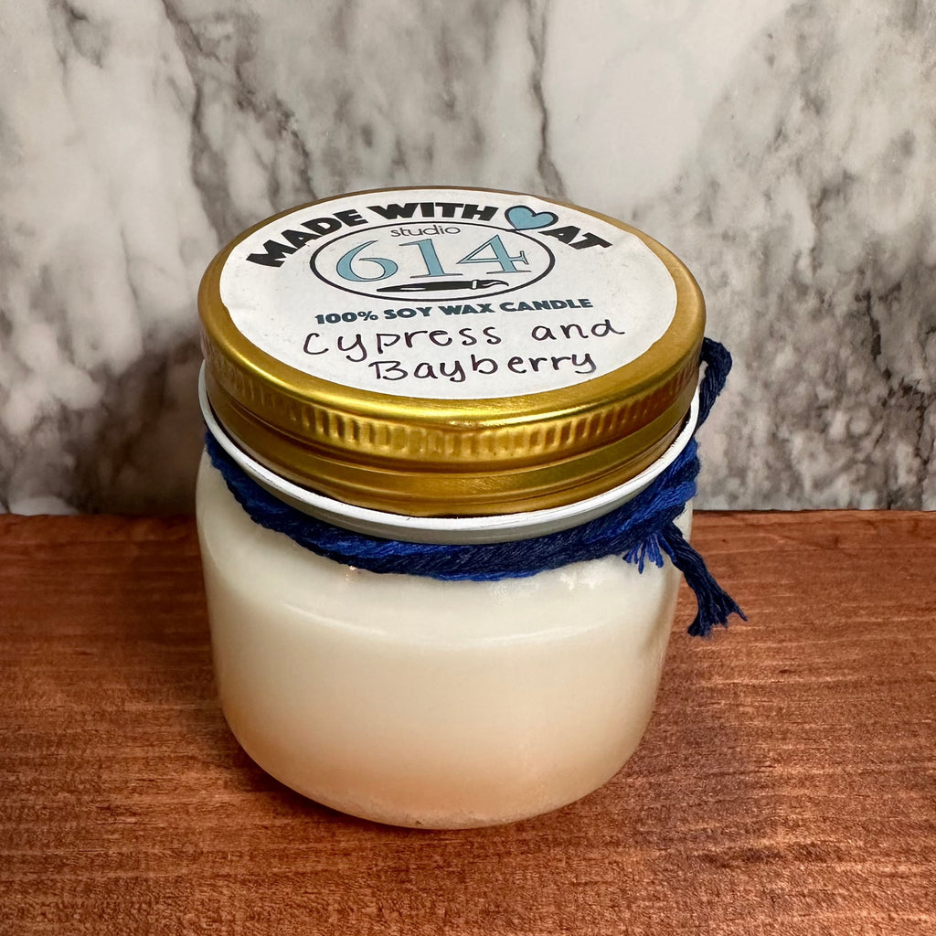 Cypress + Bayberry 8oz. Soy Candle