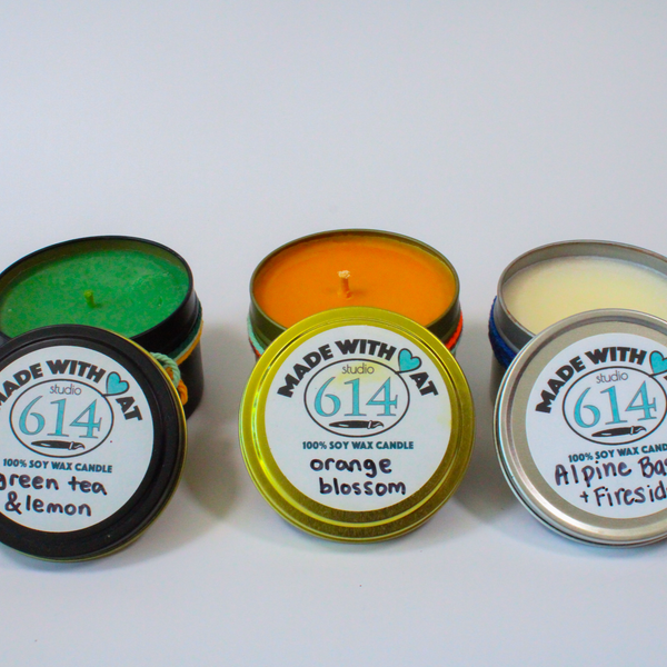 Wednesday November 5th:  12pm-4pm: Candle Pouring @ Studio 614