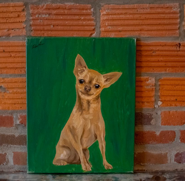 Wednesday December 17th @ 6:30pm: "Paint Your Pet" Canvas Painting @ Studio 614