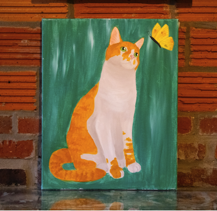 Saturday June 13th @ 3:30pm: "Paint Your Pet" Portrait Painting @ Studio 614