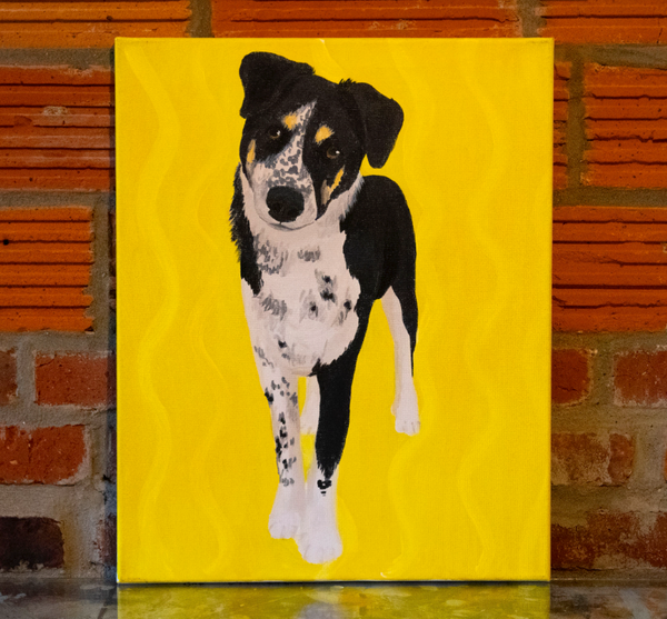 Saturday March 28th @ 1:30pm: "Paint Your Pet" Portrait Painting @ Studio 614