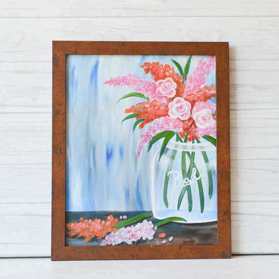 Saturday May 18th @ 11am: "Bloom" Canvas Painting @ Studio 614