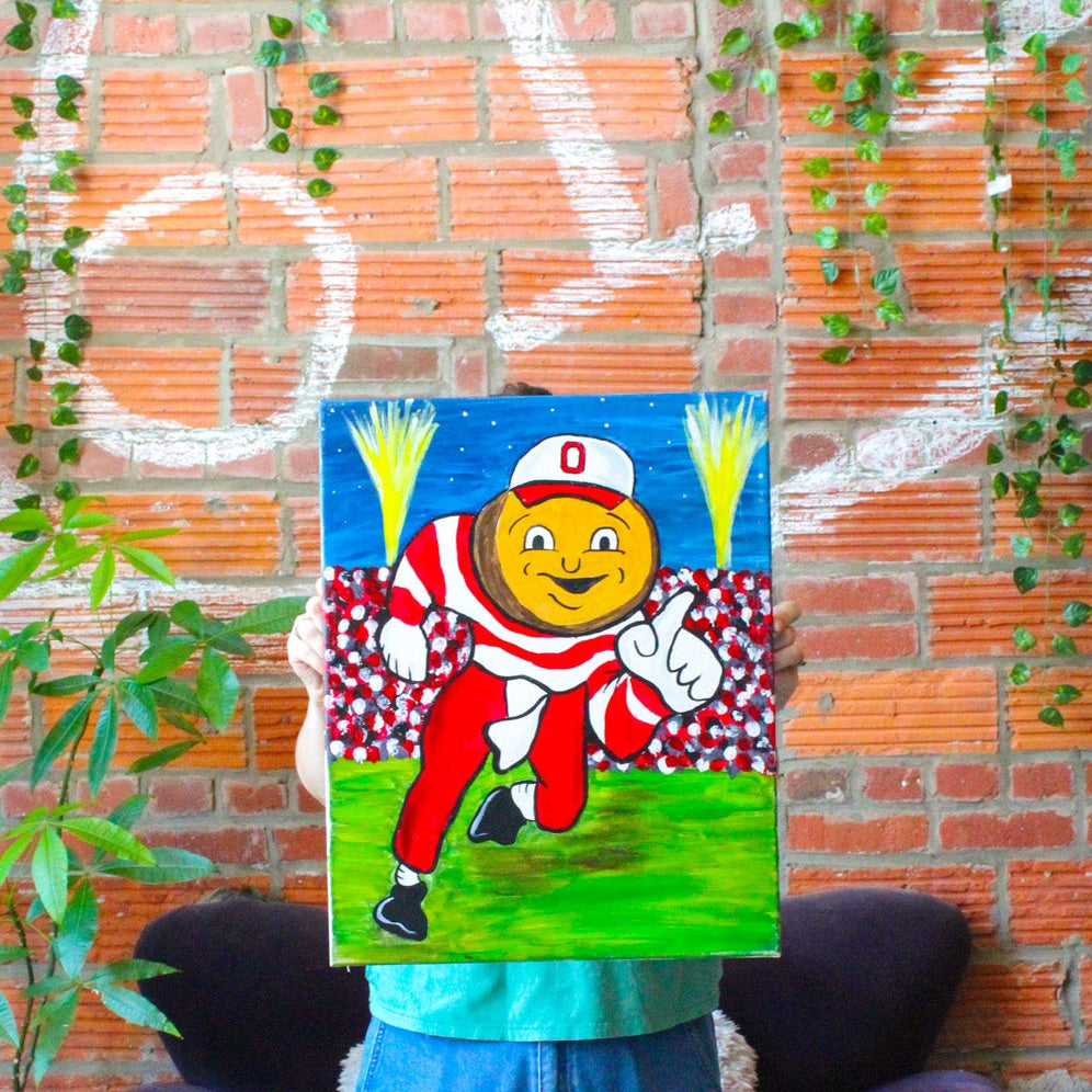 Sunday October 11th @ 1:30pm "Brutus" Canvas Painting @ Studio 614