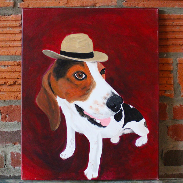 Tuesday November 24th @ 6pm: "Paint Your Pet" Portrait Painting @ Studio 614