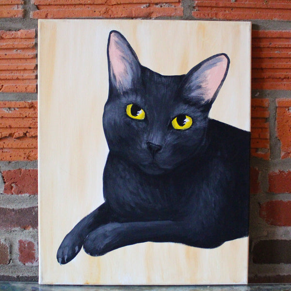 Wednesday October 29th @ 6pm: "Paint Your Pet" Canvas Painting @ Studio 614
