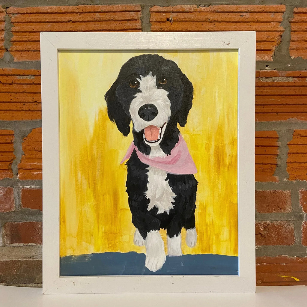 Tuesday May 21st @ 6pm: "Paint Your Pet Portrait" Canvas Painting @ Studio 614