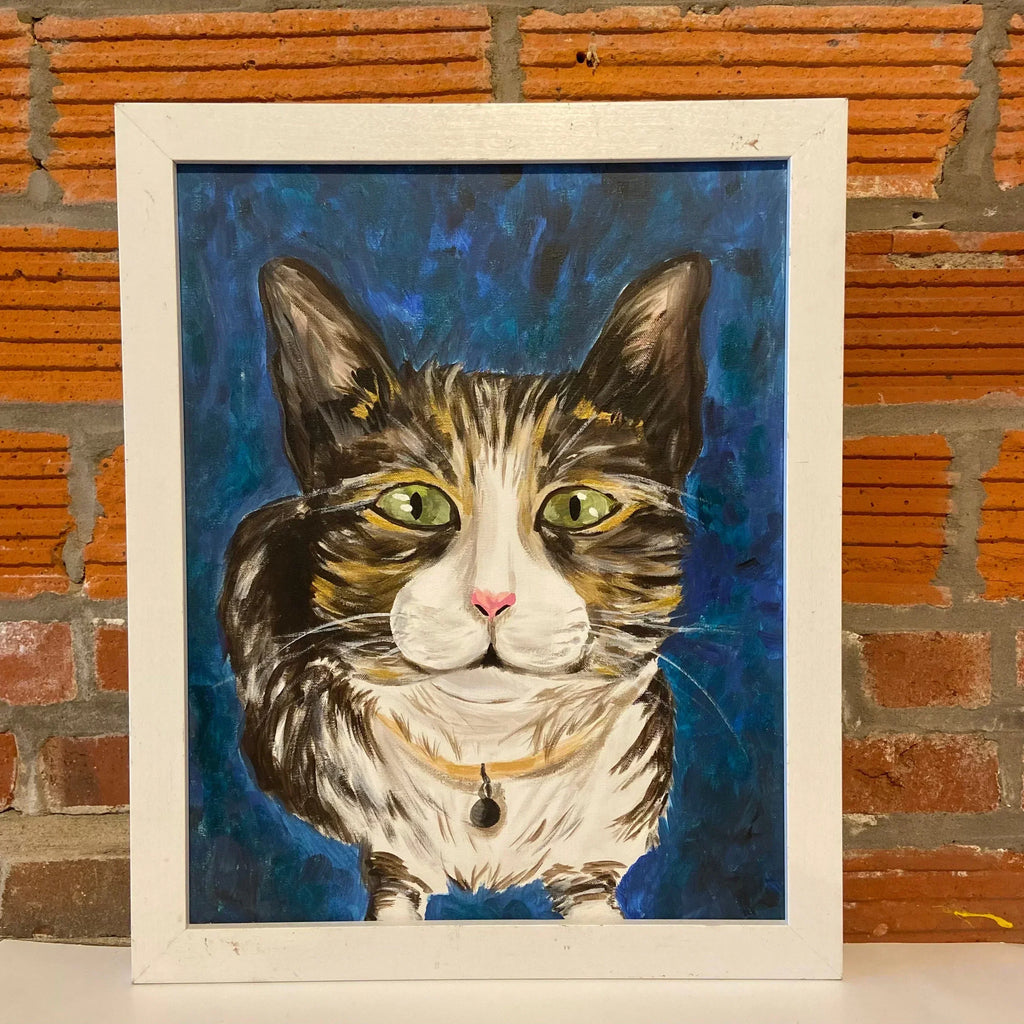 Friday December 22nd @ 6pm: "Paint Your Pet" Canvas Painting @ Studio 614