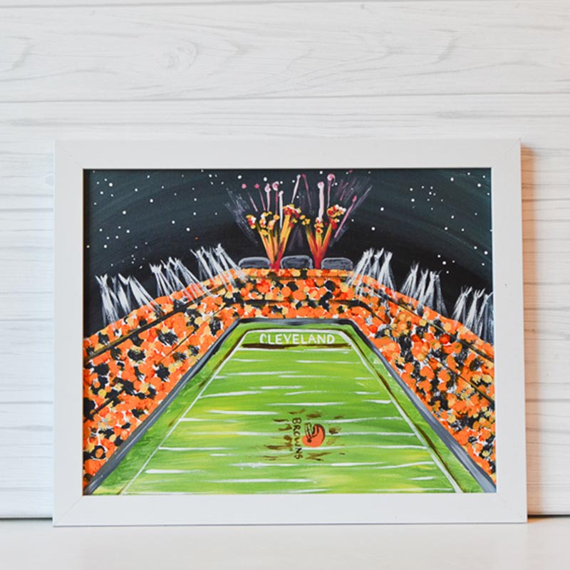 Sunday October 8th @ 12pm: "Pick Your Stadium" Canvas Painting @ Studio 614
