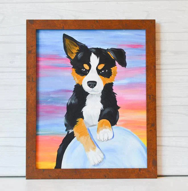 Sunday October 15th @ 4:30pm: "Paint Your Pet" Canvas Painting @ Studio 614