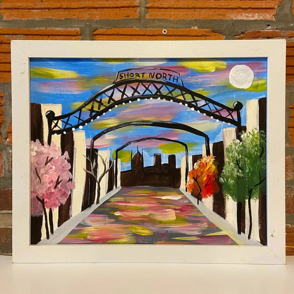 Tuesday October 17th @ 6:30pm: "Short North Arches" Canvas Painting @ Studio 614