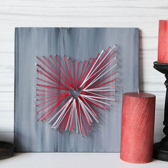 Tuesday February 27th @ 6pm: "Custom String Art Workshop" @ Studio 614