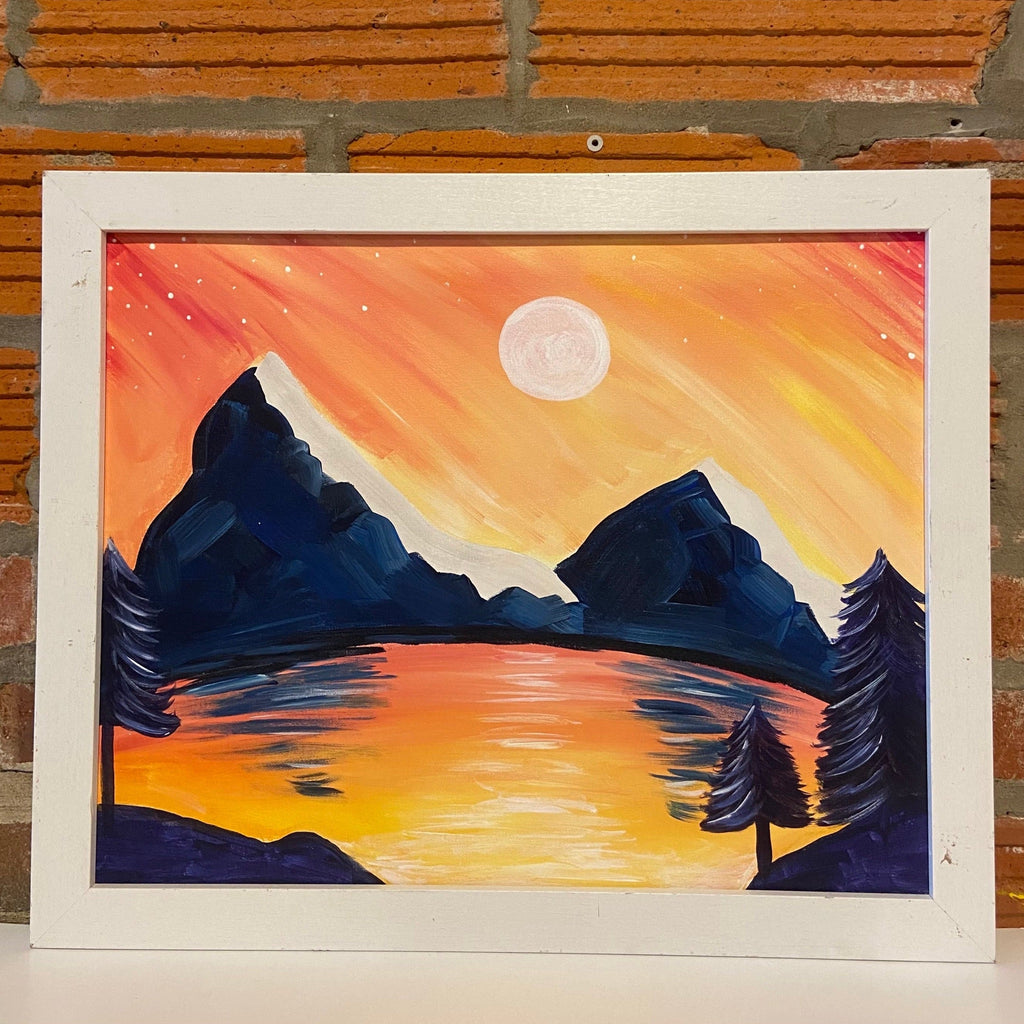 Friday May 10th @ 7pm: "Summer Sky" Canvas Painting @ Studio 614