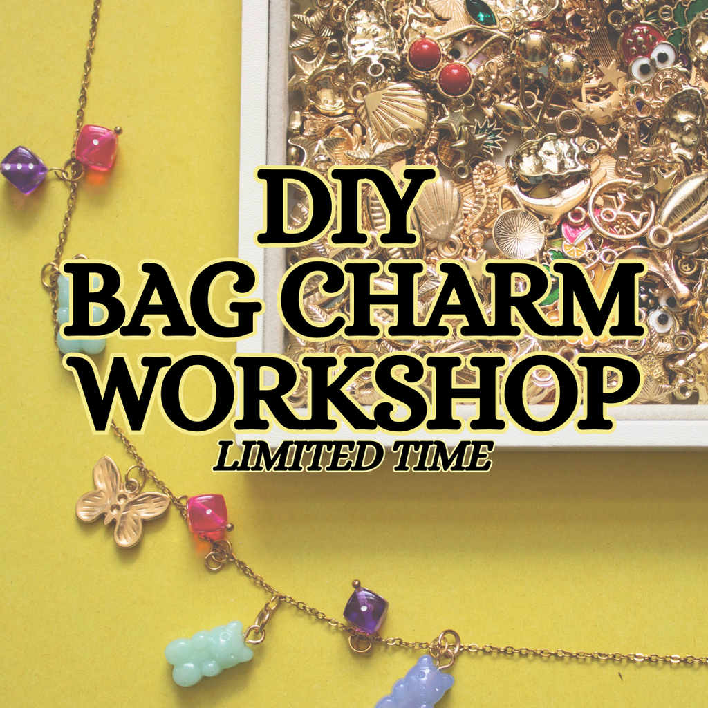 Saturday August 22nd @ 3:30pm: Bag Charm Workshop @ Studio 614