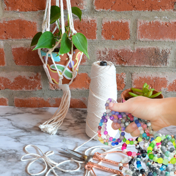 Friday November 7th @ 4pm: "Macrame & Mala" Workshop @ Studio 614