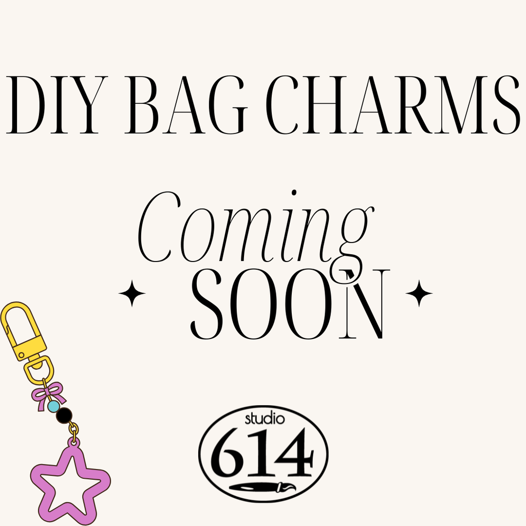 Wednesday July 8th @ 6pm: Bag Charm Workshop @ Studio 614