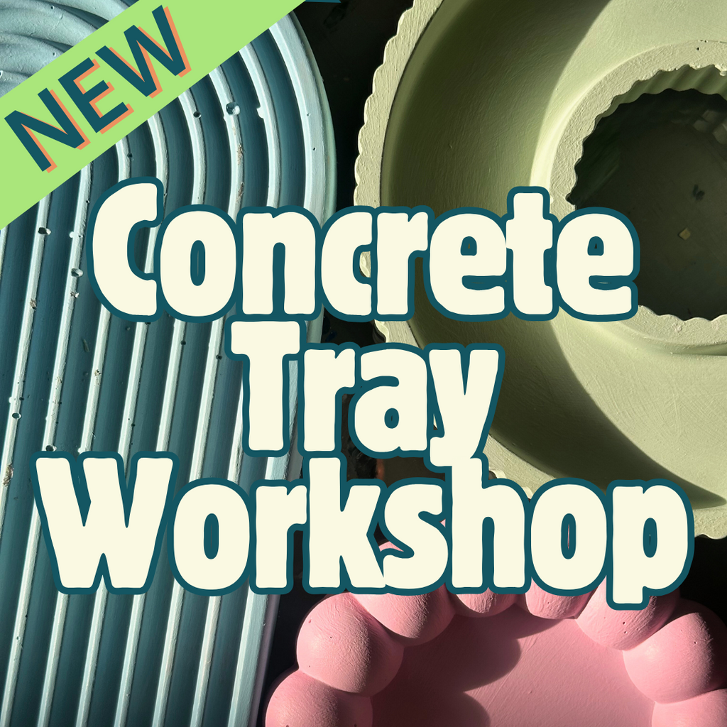 Sunday June 30th @ 11:30am: Concrete Trays Workshop @ Studio 614