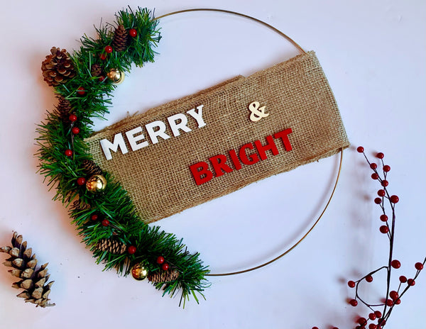 12.14.22 Hoop Wreath Workshop with VS+Co (Columbus)