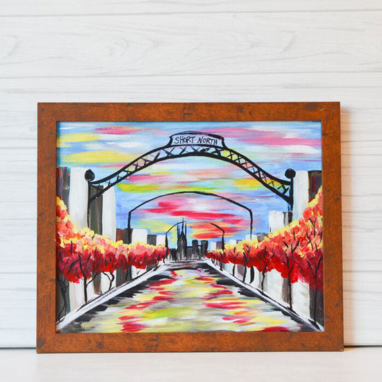 Sunday, May 23, 2021: "Short North Arches" Canvas Painting @ Studio 614
