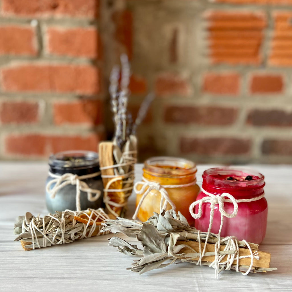 Sunday November 27th @ 2:30pm: Holiday Smudge Sticks & Candle-pouring Workshop @ Studio 614