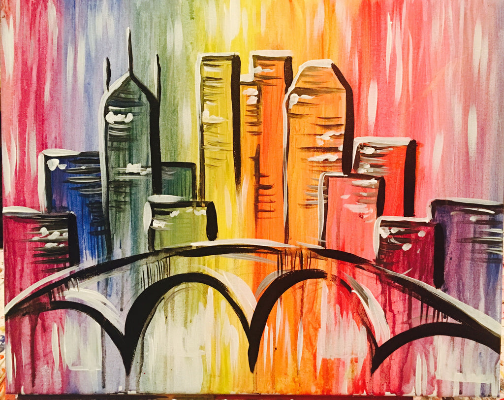 Sunday, April 5, 2020: "Color Columbus" Canvas Painting @ Elevator Brewing