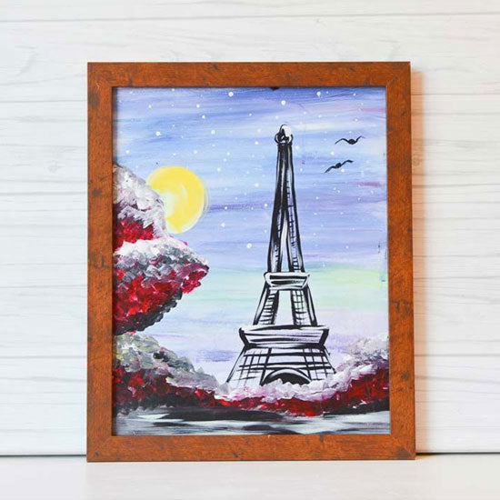 Friday, May 28, 2021: "Eiffel Tower" Canvas Painting @ Studio 614