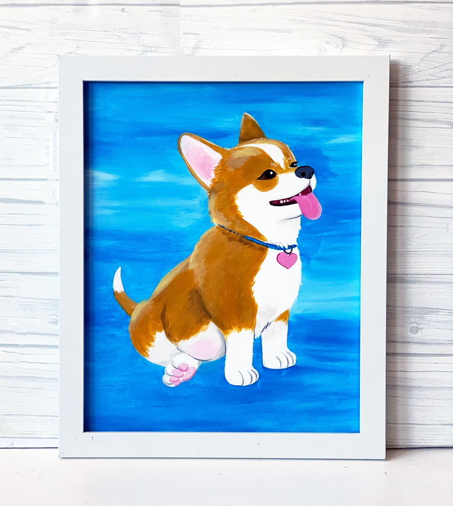 Saturday, May 16, 2020: "Paint Your Pet" Canvas Painting @ Studio 614