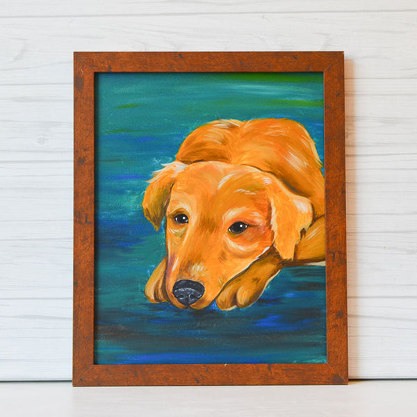 Sunday, February 14, 2021: "Paint Your Pet" Canvas Painting @ Studio 614