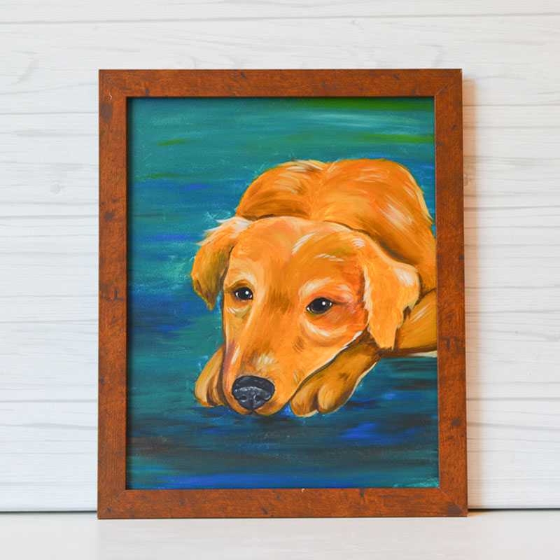 Thursday, May 28, 2020: "Paint Your Pet" Canvas Painting @ Studio 614