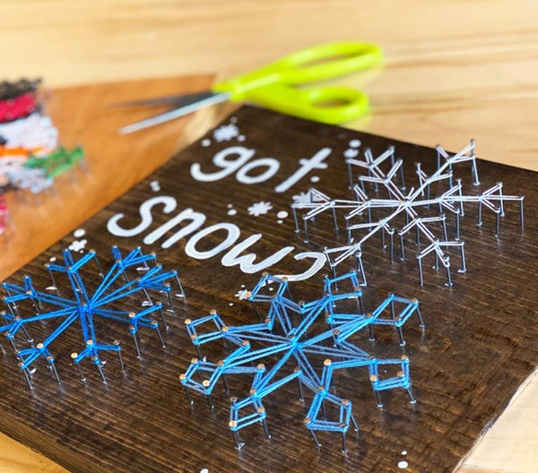 11.4.22 Private String Art Workshop @ Studio 614