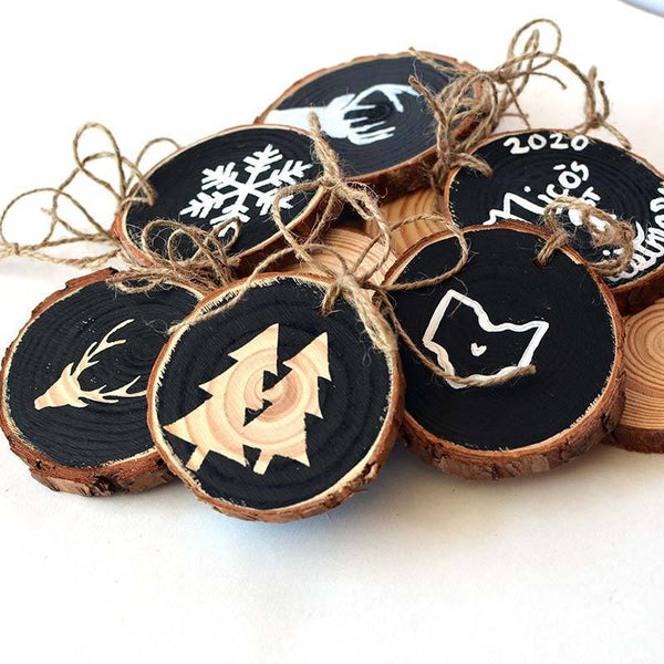 Saturday, November 27 2021 @ 7pm: Wood Ornament Painting @ Studio 614