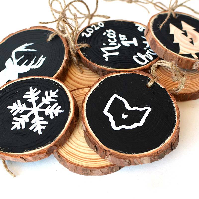 Wednesday December 8, 2021, @ 6pm, Wood Ornament Painting @ Tafts (Franklinton)